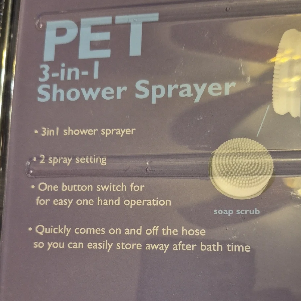 Vivitar Pet Genius 3-in-1 Shower Sprayer